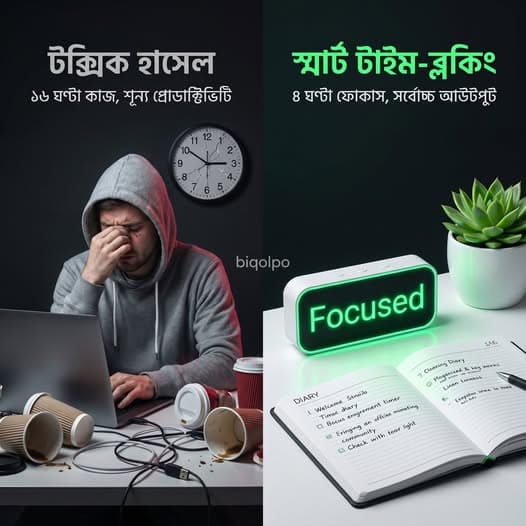 টক্সিক হাসেল বনাম স্মার্ট টাইম-ব্লকিং